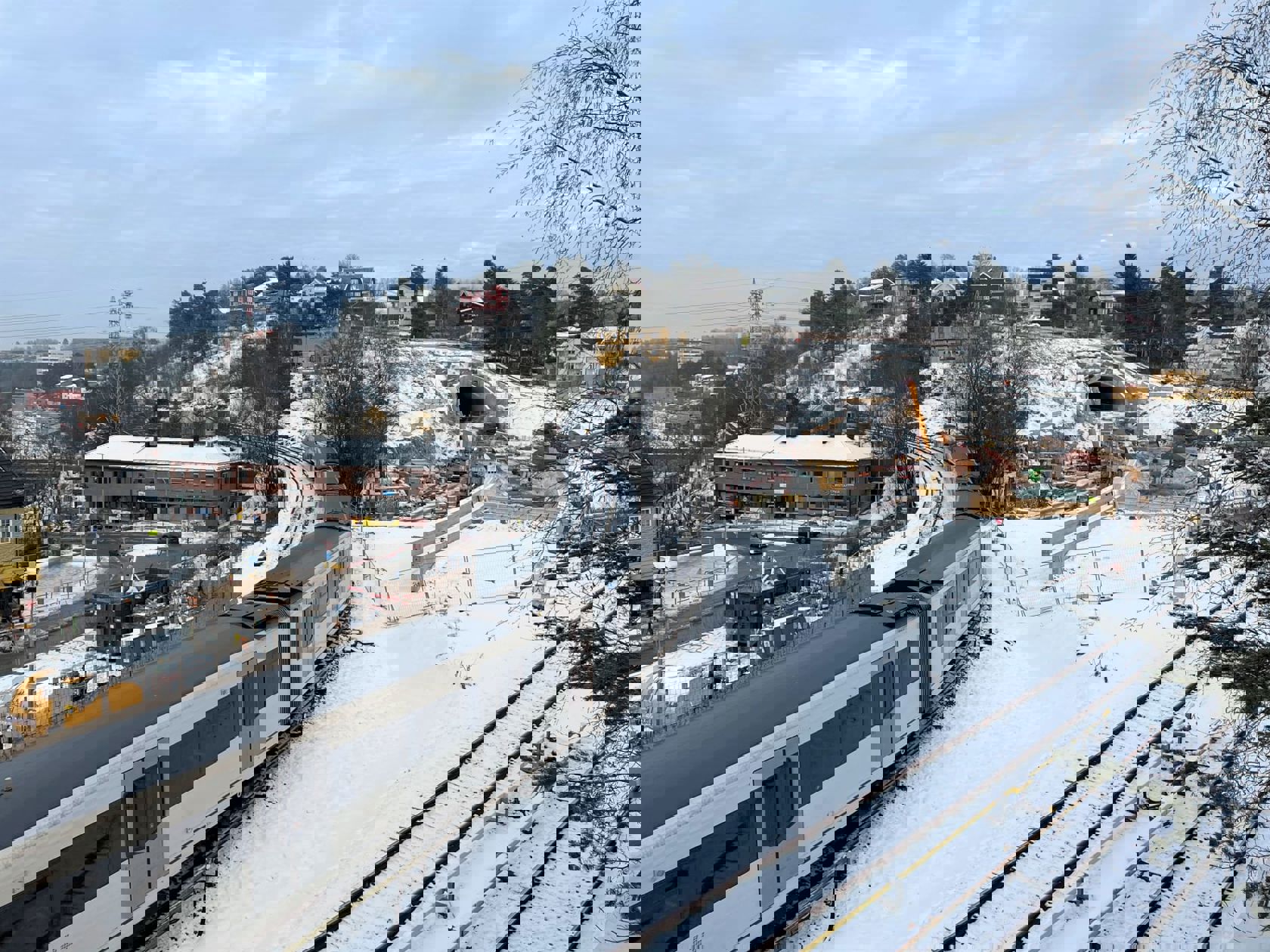 Nye spor: De nye T-banesporene fra Brynseng gjennom nye Hellerudtunnelen (oppe til høyre) skal bygges av Steconfer. FOTO: Sporveien AS