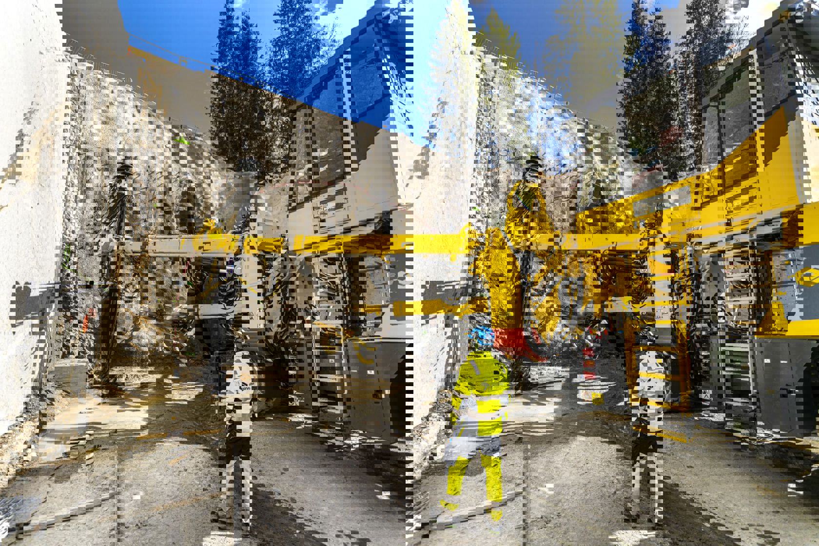 Oppstart av tunnelboring Østensjøbanen. Foto: Sporveien/Stian Olsson