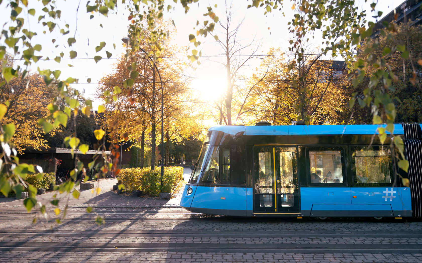 Den nye Oslo-trikken. Foto: Sporveien