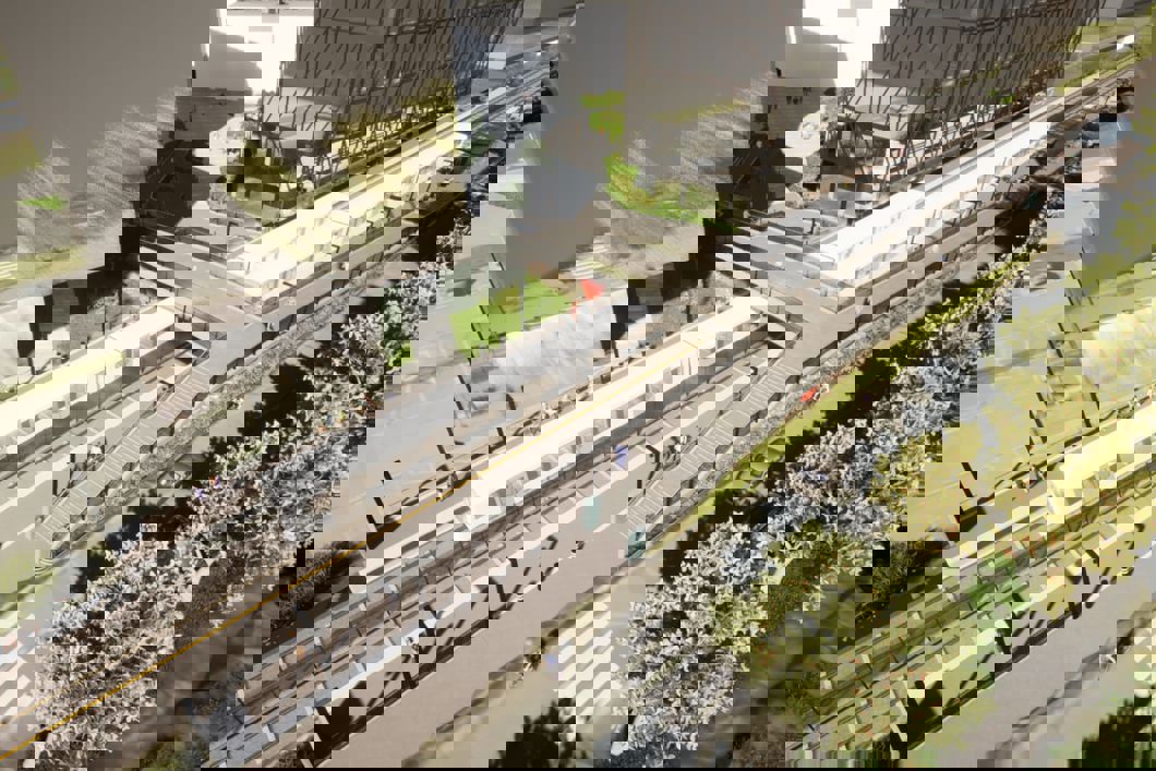 Illustrasjon laget av Team Major på oppdrag for Sporveien. Endringer kan forekomme. 