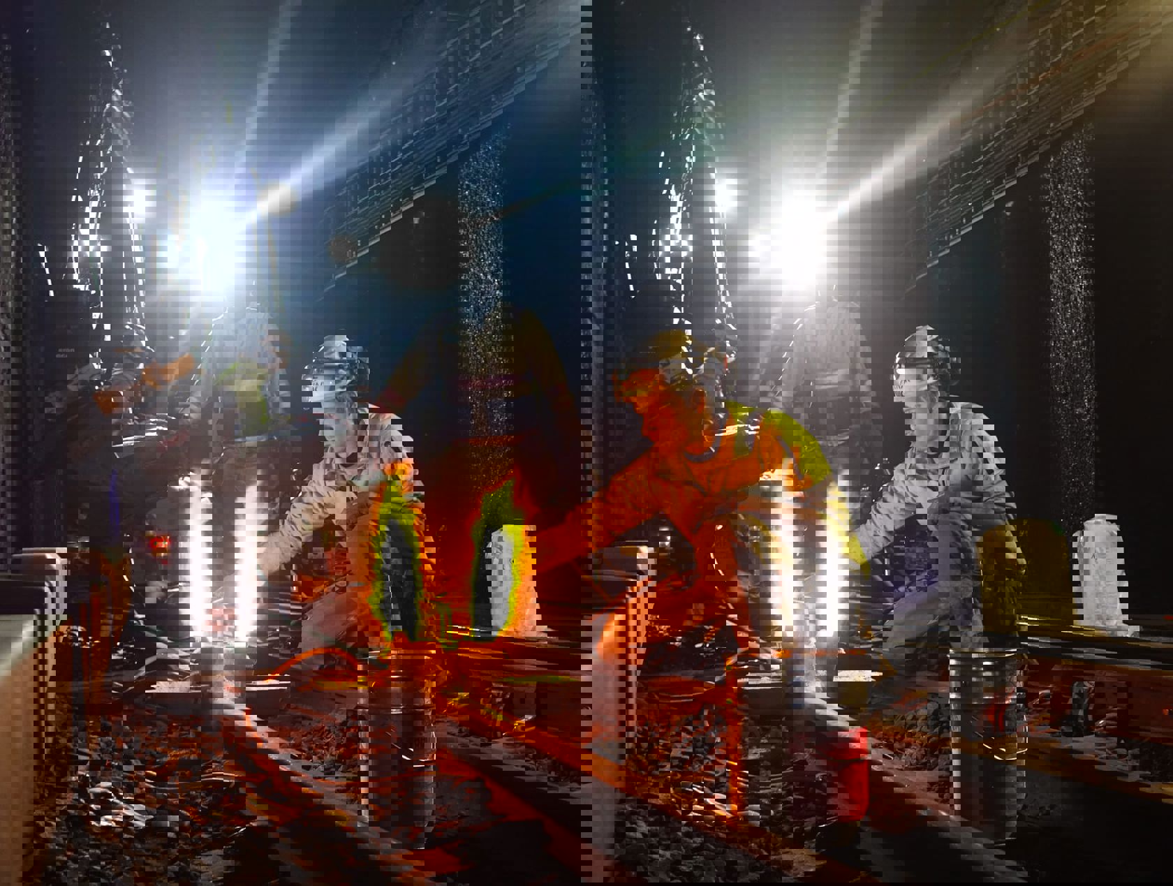 Nattarbeid: Nødvendig vedlikehold i sentrumstunellen gjennomføres på natten, for å være minst mulig inngripende i hverdagen til reisende. Foto: Arne Aasheim/Sporveien