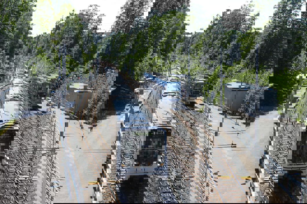 Illustrasjonsbilde: T-bane og trikk på Jar 