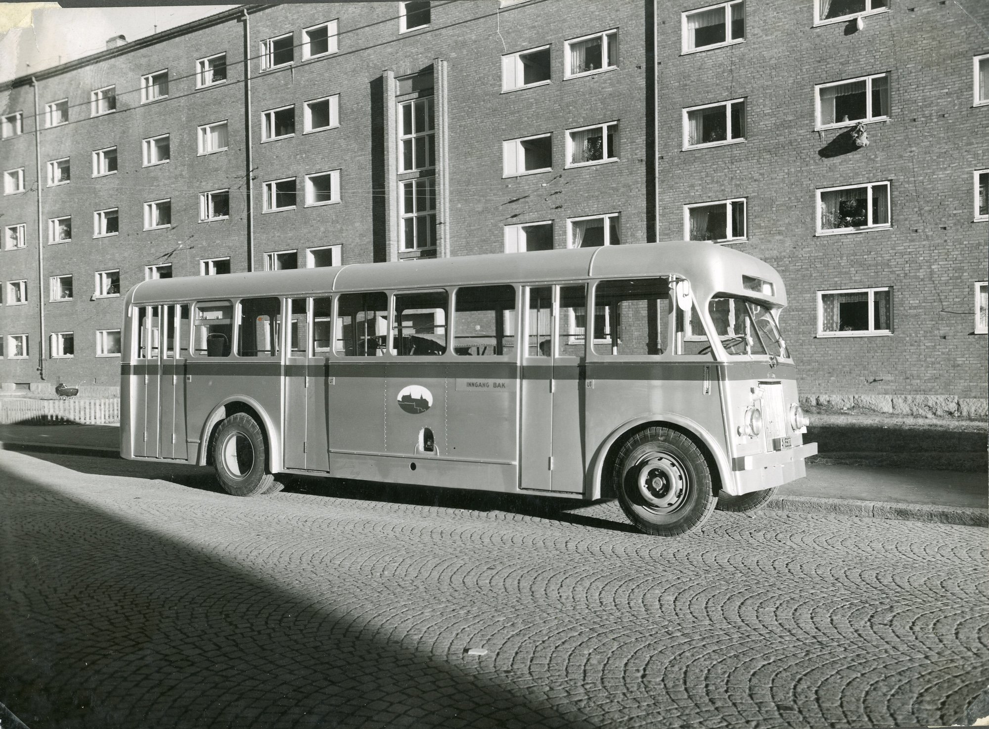 Buss tidlig etterkrigsmodell.