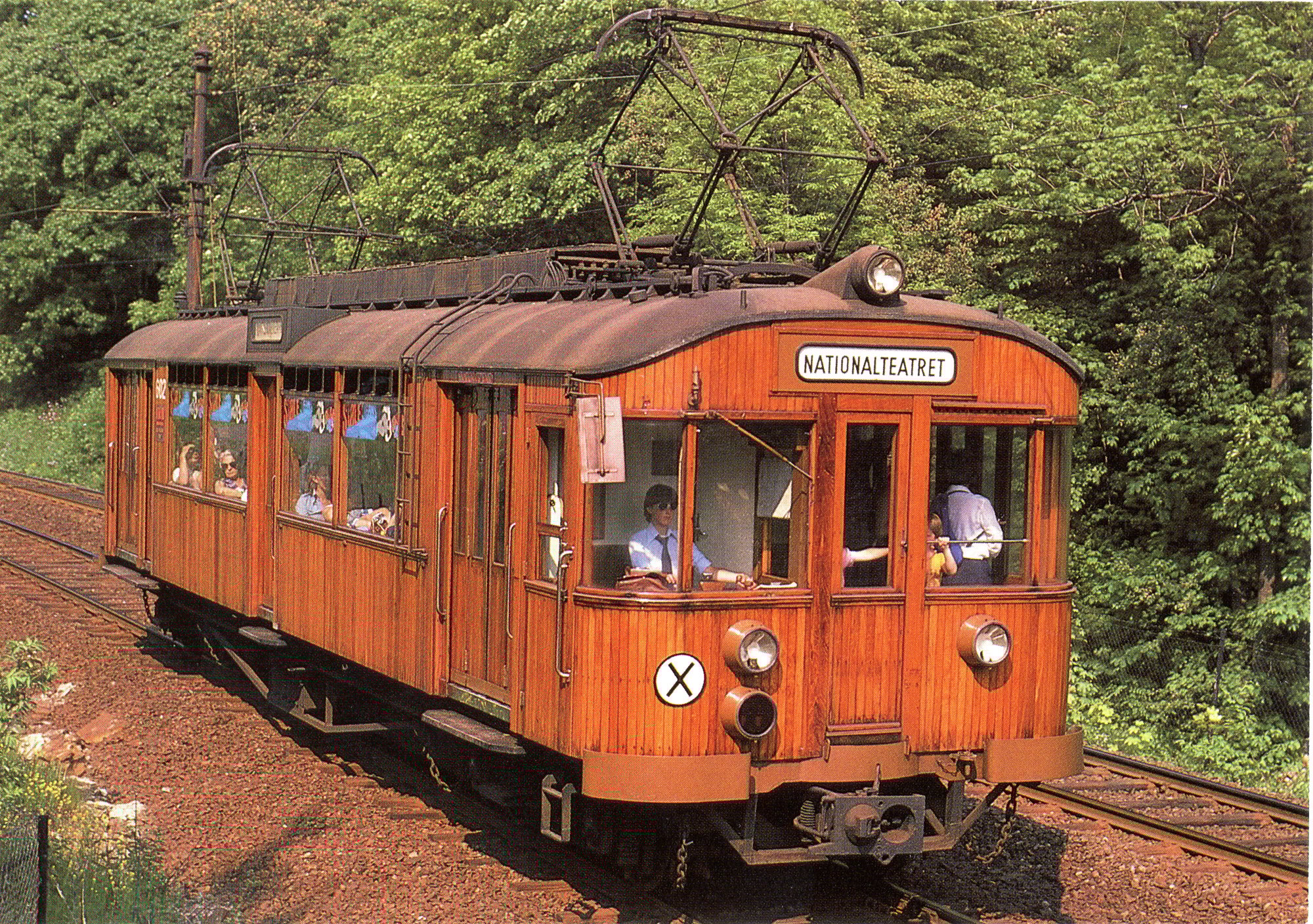 Holmenkolbanens teakvogn kom til OL i 1952