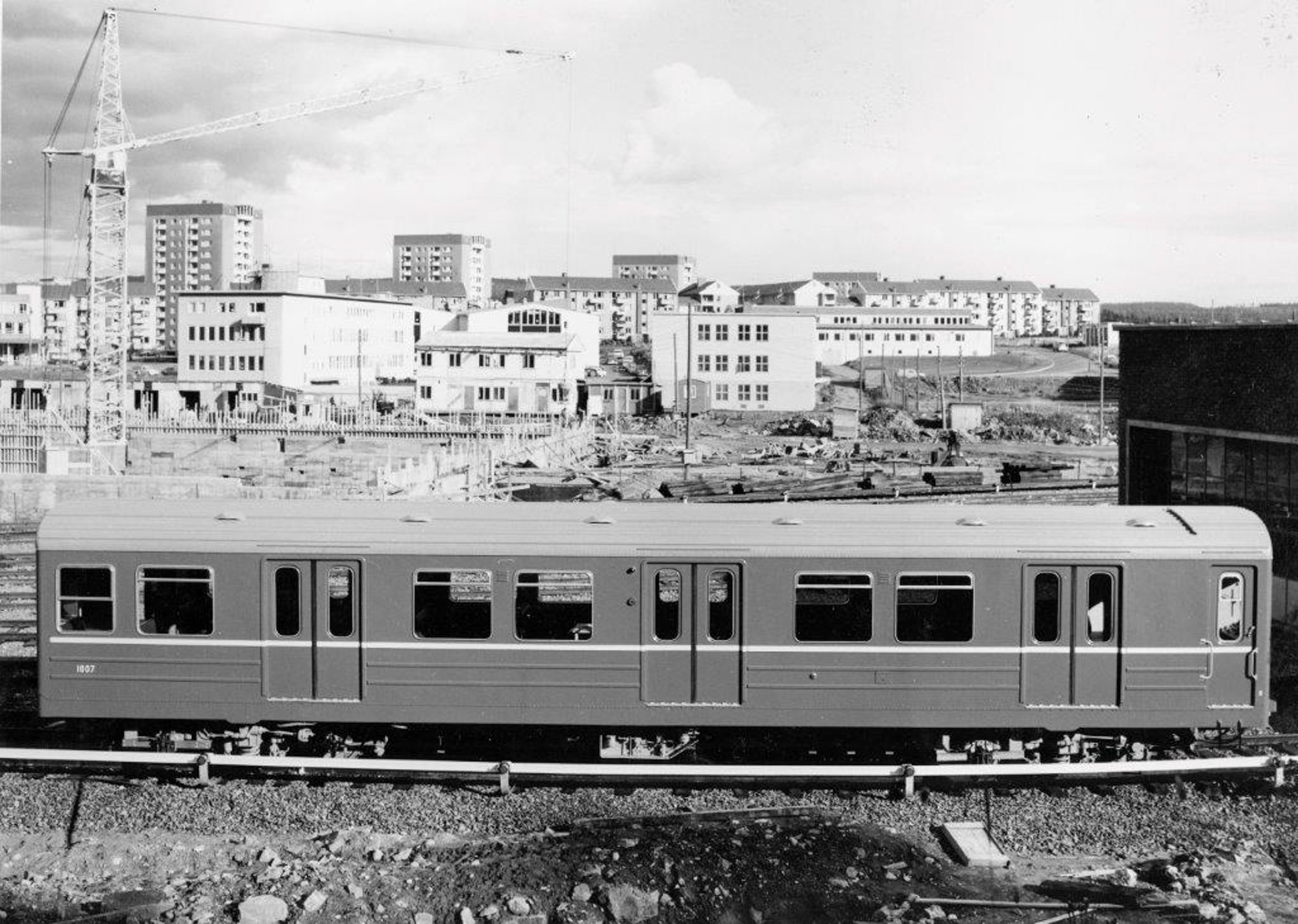 Ved åpningen av T-banen ble Ryen base ble etablert. 