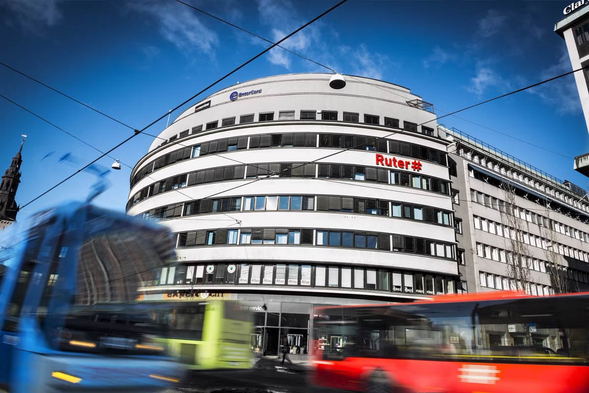 Ruters hovedkontor i Oslo sentrum. 