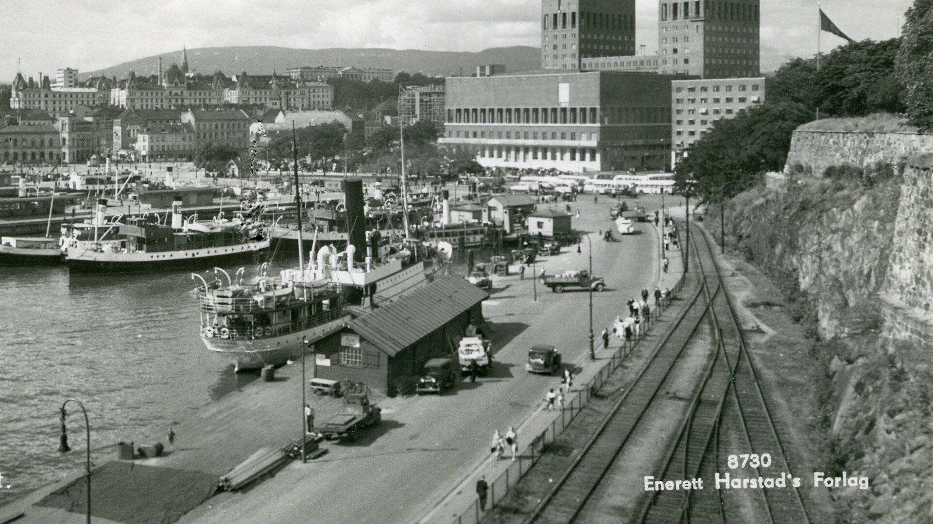 Akershusstranda cirka 1955.